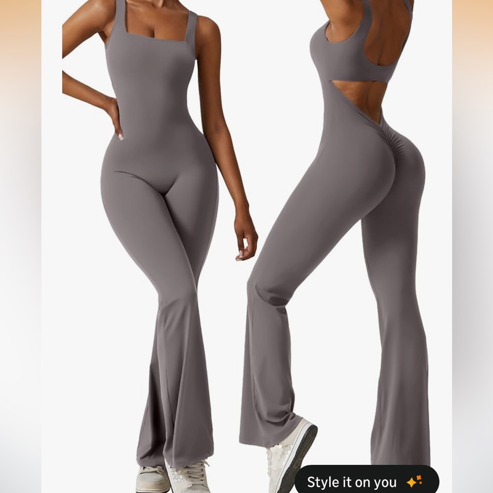 OEAK Gray Jumpsuit